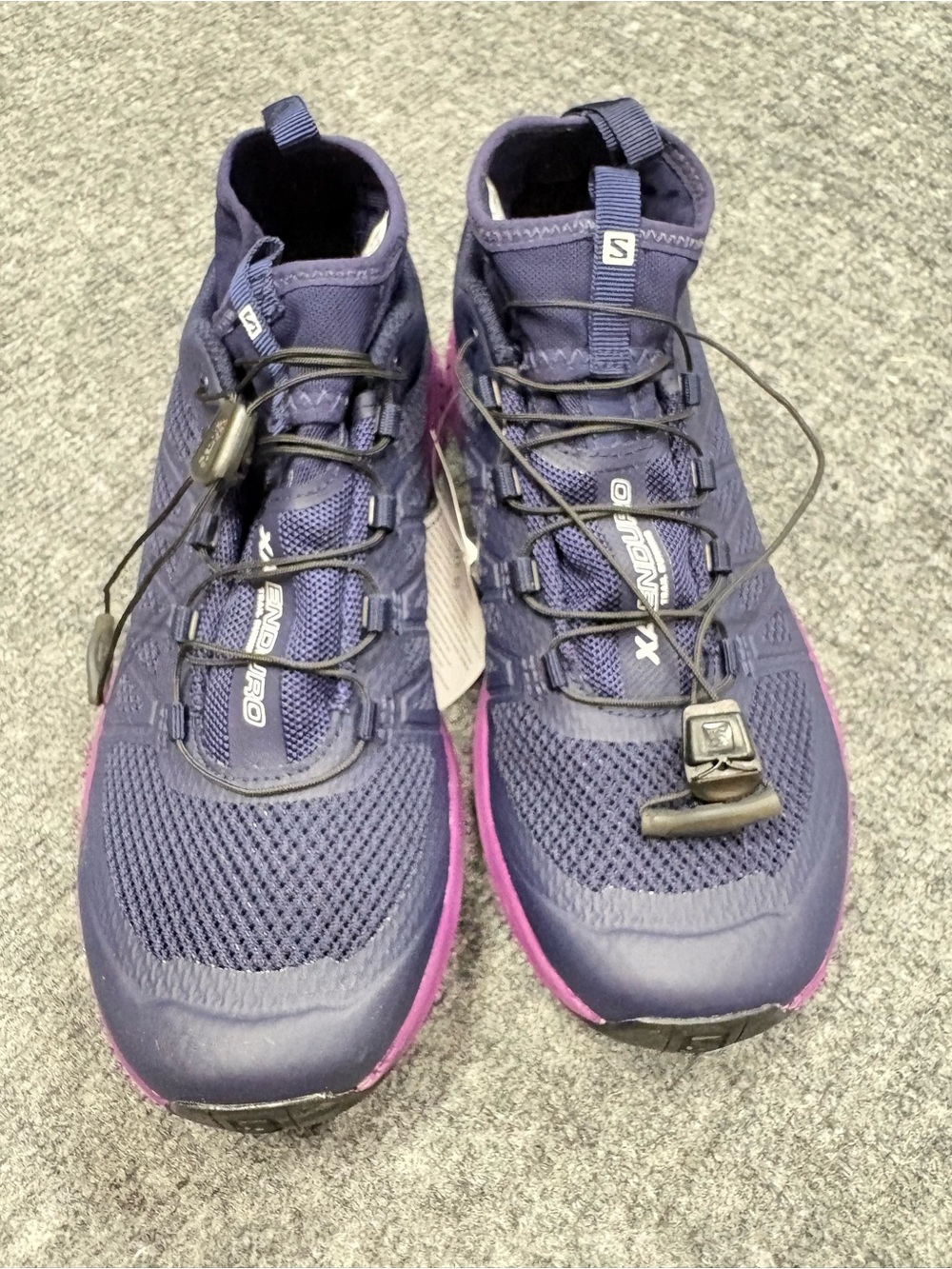 Salomon Women's XA Enduro Purple and Pink Trail Sneakers New Old Stock